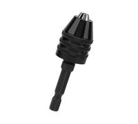 Akozon Convertidor Adaptador de Portabrocas sin Llave, 0,3-6,5 Mm con Rápido Vástago Hexagonal de 1/4' para Herramienta de Taladro de Impacto