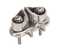 Akozon Cornamusa de Acero Inoxidable para Barcos, Veleros, Anilla de Entrada Rápida, Kayak, Pilates, Acero Inoxidable 316 Pulido para Cuerda de 10 mm.