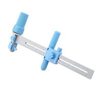 Akozon Cortador de Brújula Ajustable de 20-160 Mm para Corte Giratorio de precisión: Herramienta Ideal para Papeles, Telas y Textiles No Tejidos