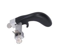 Akozon Cortador de Encaje de Cuero con Diseño de Agarre - Herramienta de Corte de Tiras de Cuero Manos Libres para Artesanía en, Incluye Cuchillas Intercambiables y Fácil Montaje