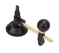 Akozon Cortador de Vidrio Ajustable de 6 Ruedas con Ventosa para Cortes Circulares precisos: Ideal para Proyectos de Arte, Trabajos en Vidrio y Más (aleación)