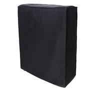 Akozon Cubierta de Cama Plegable, Cubierta de Cama Plegable Portátil Negra 80x190 para Uso Protector en Interiores y Exteriores X190 80 Muebles a Prueba de Polvo (Los 85 * 33 * 107cm)