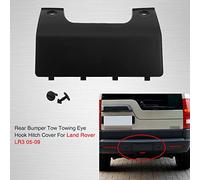 Akozon Cubierta de Gancho de Remolque para Parachoques Trasero de Coche, para LR3 2005-2009 y LR4 2010-2012, Repuesto DPO 500011PCL