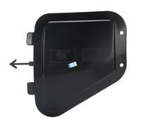 Akozon Cubierta de Protección de Colgajo de Barro del Revestimiento de de la Rueda para 5 6 Series coupé Gran Coupe Gt, Fácil Instalación de Reemplazo (Derecha: 51717187044)