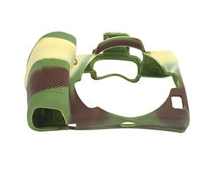 Akozon Cubierta de Silicona para Carcasa de Cámara Digital para Z50 - Funda Protectora Ligera y Antiarañazos (Camuflaje)