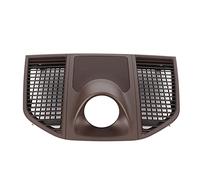 Akozon Cubierta del reloj del tablero Marrón Interior del automóvil