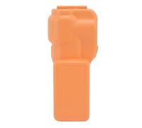 Akozon Cubierta Integrada de Lente y Protección de la Pantalla, Caja de Flip de Protección de Cámara de Cámara Portátil, Cabina para la Cámara de Bolsillo 3 (Orange)