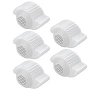 Akozon Cubierta Luminosa para Perilla de Puerta de Seguridad, Protector de Manija de Puerta de Silicona Suave para Uso Familiar, 5 uds. Fácil Instalación y Agarre Cómodo