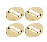 Akozon Cubierta Protectora de Cerradura de Puerta de Coche de 4 Piezas Compatible con CRV 2012-2018 (GOLD)