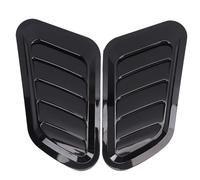 Akozon Cubierta Universal para Ventilación de Aire del capó, Embellecedor de Entrada de Aire, Color Negro, para Coches, SUV, Camiones