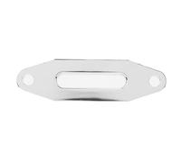 Akozon Cuerda de cabrestante de Acero Inoxidable Hawse Fairlead 3000-4000lbs para Cable de Cuerda de cabrestante sintético UTV Vehículo Todoterreno Hawse Fairlead de Aluminio