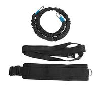 Akozon Cuerda de Entrenamiento de Resistencia para Velocidad y Cuerda de Ejercicio con Efecto Elástico de 50 Libras con Cinturón y Correa de Nailon para el Pecho Equipo de Entrenamiento de Fuerza