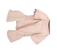 Akozon Cuerpo de Tela de Muñecas Baby Doll Reborn con 3/4 Brazos y Piernas - Accesorio Ideal para Kits de Muñecas Reborn DIY - Cuerpo de Tela Suave con Corbatas de Cable (16 Pulgadas)
