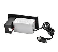 Akozon de Pastilla Eq de 4 Bandas para Guitarra Acústica Debajo del Sillín con Salida de 6,5 Mm, No Incluye Pines (#1)