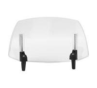 Akozon Deflector de Parabrisas de Motocicleta Ajustable Fit Universal para MT07, MT09, MT10, R1, R3, FZ6, TMAX 530, TMAX 500 y Más (Claro)