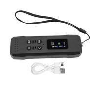 Akozon Detector de CO Portátil 3 en 1 Profesional Recargable en Tiempo Real Viaje Mini Probador de Sensor de Humedad y Temperatura para Hotel Al Aire Libre