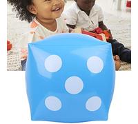 Akozon Dice Inflable Akozon: Dados de PVC Portátiles para Juegos de Fiesta Interior/Exterior, Actividades para e Hijos y Diversión Educativa (Blue)