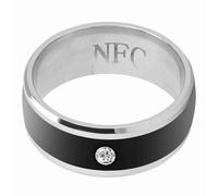 Akozon Dispositivo Portátil Multifunción NFC para Teléfono Móvil Desbloqueo NFC Compartir Datos No Es Necesario (tamaño 9)