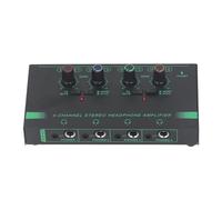 Akozon Divisor de Auriculares Estéreo Amplificador de Auriculares de 4 Canales Conmutación Estéreo Amplificador de Distribución de Fuente de Alimentación Tipo C - Electrónica/, y