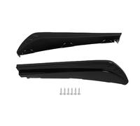 Akozon Divisor de Parachoques Trasero Universal, 2 Protectores de Faldón Lateral de 40 Cm, Kit Anticolisión, Difusor de Alerón Trasero para vehículos. (Negro Brillante)