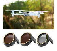 Akozon Drone Camera Lens Filter Set CPL / ND8 / ND16 Kit de Filtro Drone 3pcs / Set Filtro Protector Antiincrustante Y Antiarañazos para Fotografía de Paisajes para FIMI X8 Mini