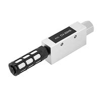 Akozon Ejector de vacío, generador de vacío de escape neumático CV-20HS con silenciador