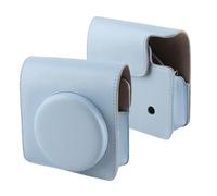 Akozon Elegante Estuche Portátil para Cámara SQ1, Bolso de Cuero PU con Correa Ajustable y Cubierta de Acceso Rápido (Azul Claro)