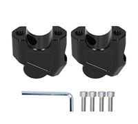 Akozon Elevadores de manillar Adaptador de abrazadera para elevador de manillar de motocicleta Apto para 502C / TRK502 / 502X / 752S / Leoncino BJ500