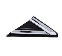 Akozon Embellecedor de Esquina de Puerta Cromado Negro, Placa de Espejo Triangular, Ajuste Directo para Sedan de Tamaño Mediano 2013-2018 (Pieza de Repuesto) (Izquierda: DS73F16003BD69B8)