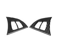 Akozon Embellecedor de la Cubierta del Marco del Volante de Fibra de Carbono Duradero para E70 X5 con Conducción a la Izquierda 2008-2013