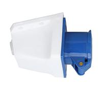 Akozon Enchufe Industrial de 3 Pines IP44 Enchufe Industrial Hembra Impermeable de 16 A/32 A para Aplicaciones de 220-250 V en la Industria, Agricultura, Muelles y Más (16A)