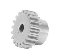 Akozon Engranaje de Motor de Acero Metálico Engranaje de Motor 19T para 124016 124017 144010 Coche de Control Remoto, de de Piñón de Coche de Control Remoto 19T para 124016 124017 144010 Piñones
