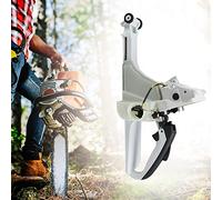 Akozon Ensamblaje de la Carcasa de la Manija Trasera del Tanque de Combustible para Stihl MS460 046 MS461 Accesorios de Motosierra