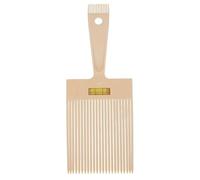 Akozon Ergonomic Flat Top Pea Peine para Hombres y Mujeres - Herramienta de Estilo de Barbería Portátil para Cortes de Pelo Precisos en Cualquier Lugar