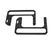 Akozon Escudo de Radio de Corta Soporte de Protección de Radio con Manija Lateral de Aleación de Aluminio CNC para Xiegu X6100, Soporte de Corto de Aleación de Aluminio CNC con Manija para X6100