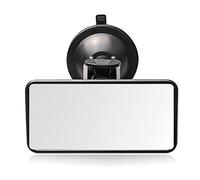 Akozon Espejo Retrovisor para bebé, Espejo Retrovisor Convexo Gran Angular de 360 grados con Vidrio Acrílico Irrompible y Ventosa Fuerte para Coche, SUV y Camión