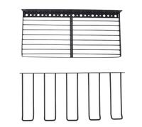 Akozon Estante de la Rejilla de Almacenamiento de Garaje Duradero de la Herramienta de Montaje en Pared Rejilla para el Garaje para Taladros y Destornilladores Recargables a Mano