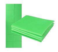 Akozon Estera Plegable Extra Ancha de 68 X 24 Pulgadas, 4 Mm de Grosor, Antideslizante, PVC, para Ejercicios de Pilates, Viajes a la Playa (GREEN)