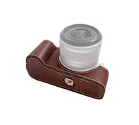 Akozon Estuche para Cámara Portátil de Estilo Retro con Correa para el Hombro para M50/M50 II/M5 Diseño Inferior para un Agarre Mejorado para un Uso Fácil (Café)