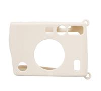 Akozon Estuche Protectora de Silicona para la Cámara Instantánea de Cubierta de Silicona Suave para la Cámara de la Cámara del Cuerpo de la Piel (Beige)