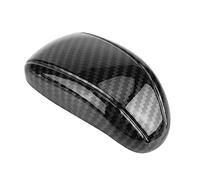 Akozon Etiqueta Engomada de la Cubierta de la Perilla del Engranaje de Fibra de Carbono para 2017-2018 - Protección contra Rayones de Plástico ABS, Diseño Ergonómico Antideslizante, Fácil