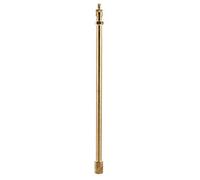 Akozon Extensión de la válvula del neumático de latón, Varilla de extensión de la válvula del neumático del automóvil Varilla del poste del coche para RV Camión Camper Recogida(200mm)