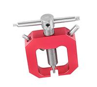Akozon Extractor de Piñón, Extractor de Engranajes de Piñón, Engranaje Pequeño para Accesorios de Motores RC (Rojo), Herramienta Profesional, Motor Universal (Rojo)
