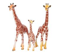Akozon Figuras de Animales de la Familia Giraffes - Modelos de Vida Silvestre Realistas para el Juego Educativo y la Decoración de la Sala de los Niños (1 Jirafa)