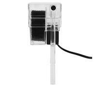Akozon Filtro de Agua con Bomba de Oxígeno Colgante Externo para Acuarios Ahorro de Energía, Flujo Ajustable, Filtro Ideal para Tanques de Agua Dulce y Marinos
