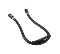 Akozon Flexible Cuello Colgante Abrazo Luz LED Manos Libres Ajustable Lámpara Flexible Lectura Nocturna Negro (BLACK)