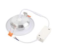 Akozon Foco Empotrable LED de 9 W, Sensor de Movimiento Humano Infrarrojo, CA 85-265 V, Corte de 80 Mm, Luz de Techo de bajo Consumo para Uso Doméstico, de Oficina y Minorista