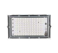 Akozon Foco LED para Exteriores de 100 W, Foco Brillante Resistente Al Agua para Césped, Jardín y Paisaje, 220-240 V, Frío