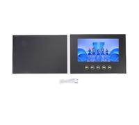 Akozon Folleto de Video Digital HD Batería Recargable de 7 Pulgadas para Marketing con Puerto Tipo C 128M Memoria