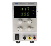 Akozon Fuente de alimentación DC regulada, 3 LED de Alta precisión Fuentes de alimentación de Laboratorio DC regulada Variable 300W 0-60V 0-5A 110 / 220V